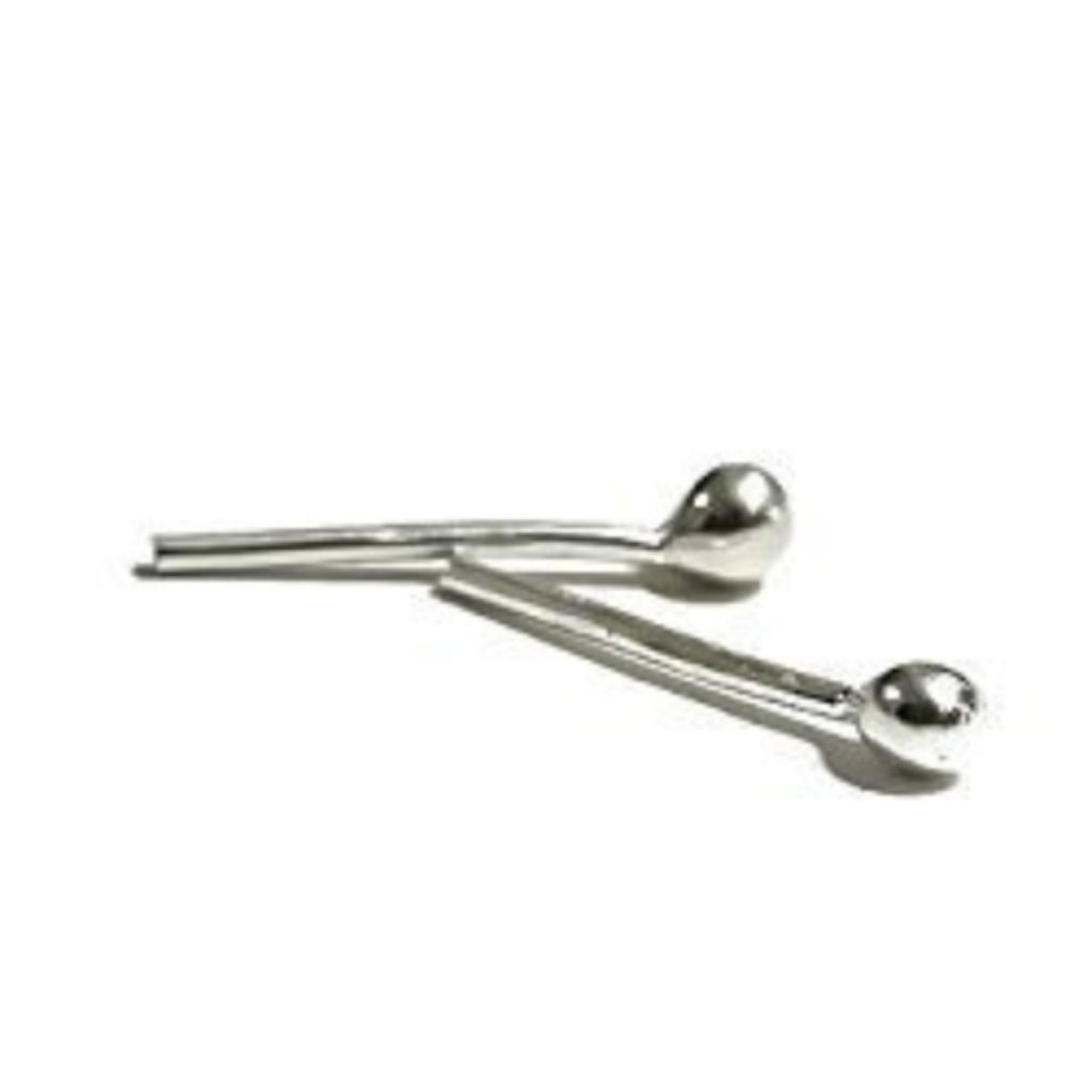 925 Tiny Ball Stud Earrings 10$